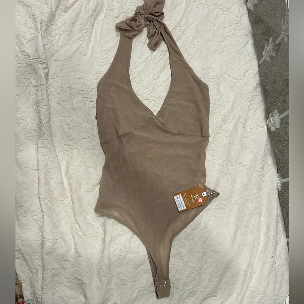 ReoRia Sheer Nude Bodysuit